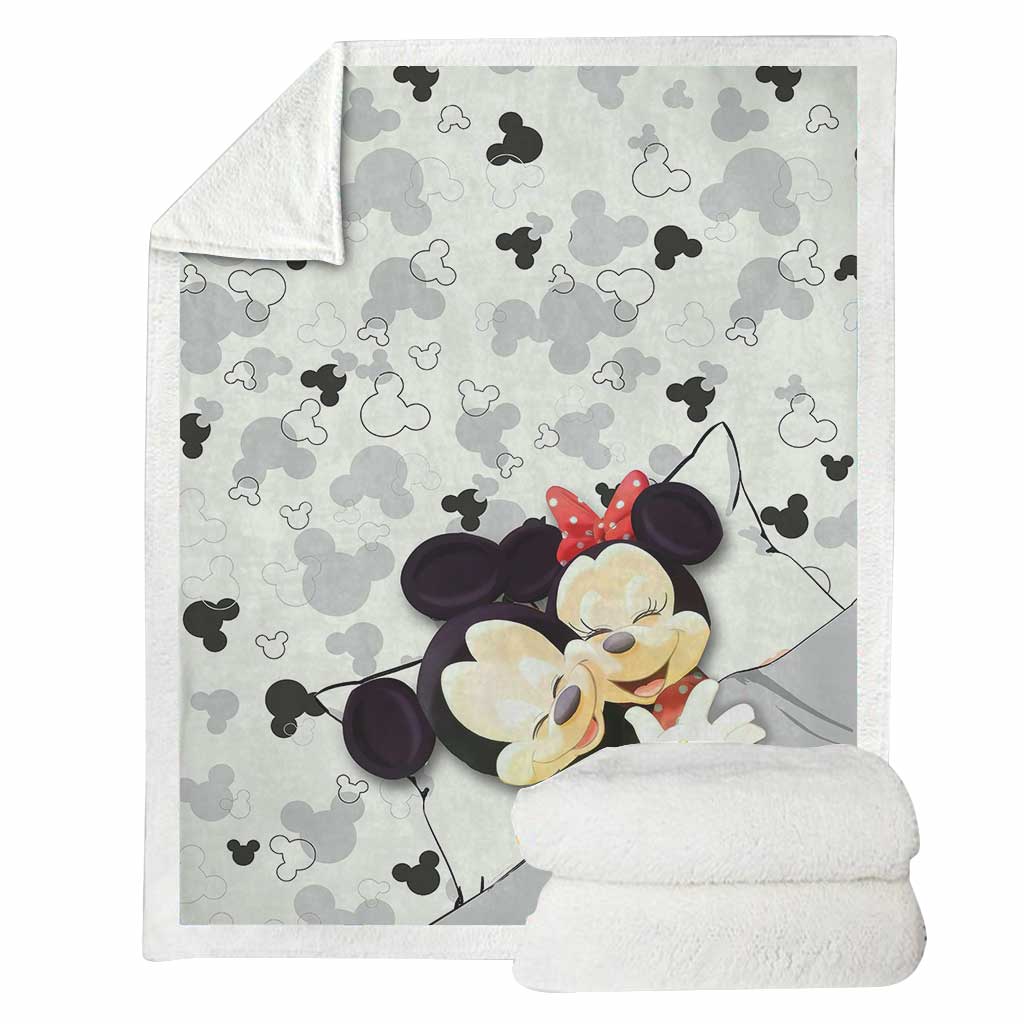 Snuggle - Personalized Couple Mouse Blanket
