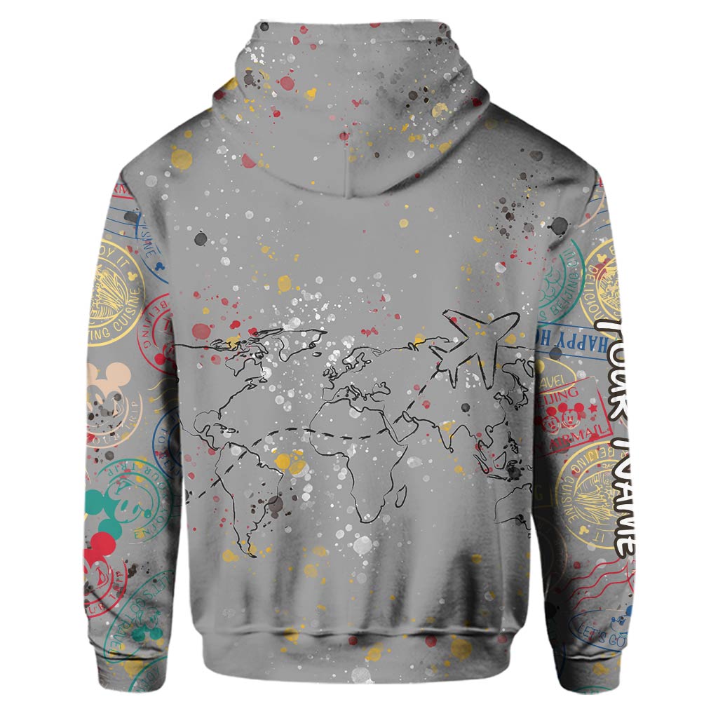 This Is My Airport Outfit - Personalized Mouse Hoodie And Sweatpants