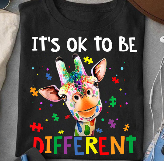 It's Ok To Be Different Autism Awareness T-shirt and Hoodie 0523
