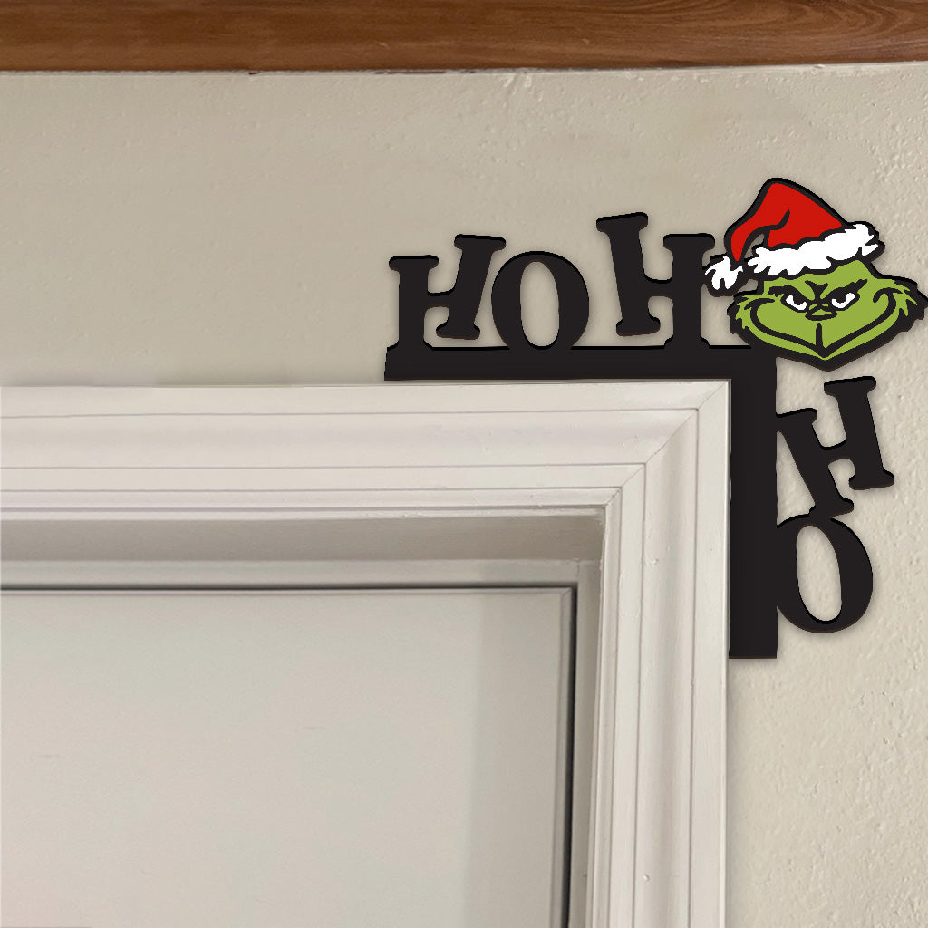 Ho Ho Ho - Personalized Stole Christmas Door Frame Decoration
