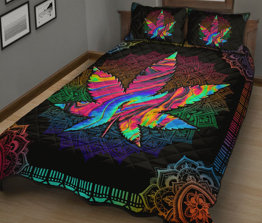 Colorful Mandala - Weed Quilt Set 0822