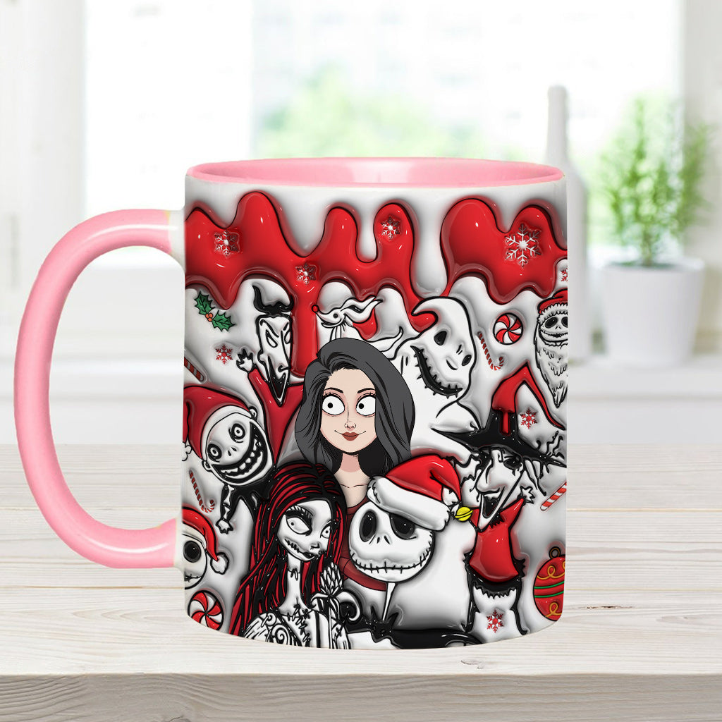 Nightmare Before X-mas - Personalized Nightmare Accent Mug