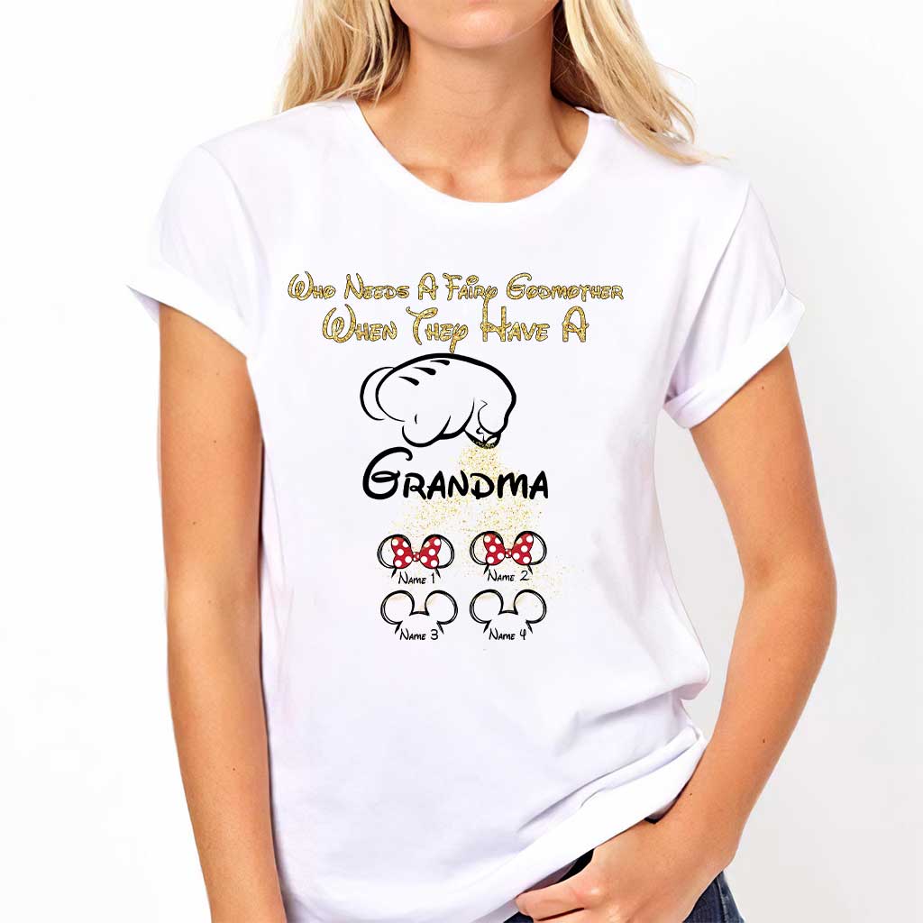Who Needs A Fairy Godmother - Personalized Mother's Day Mouse T-shirt and Hoodie