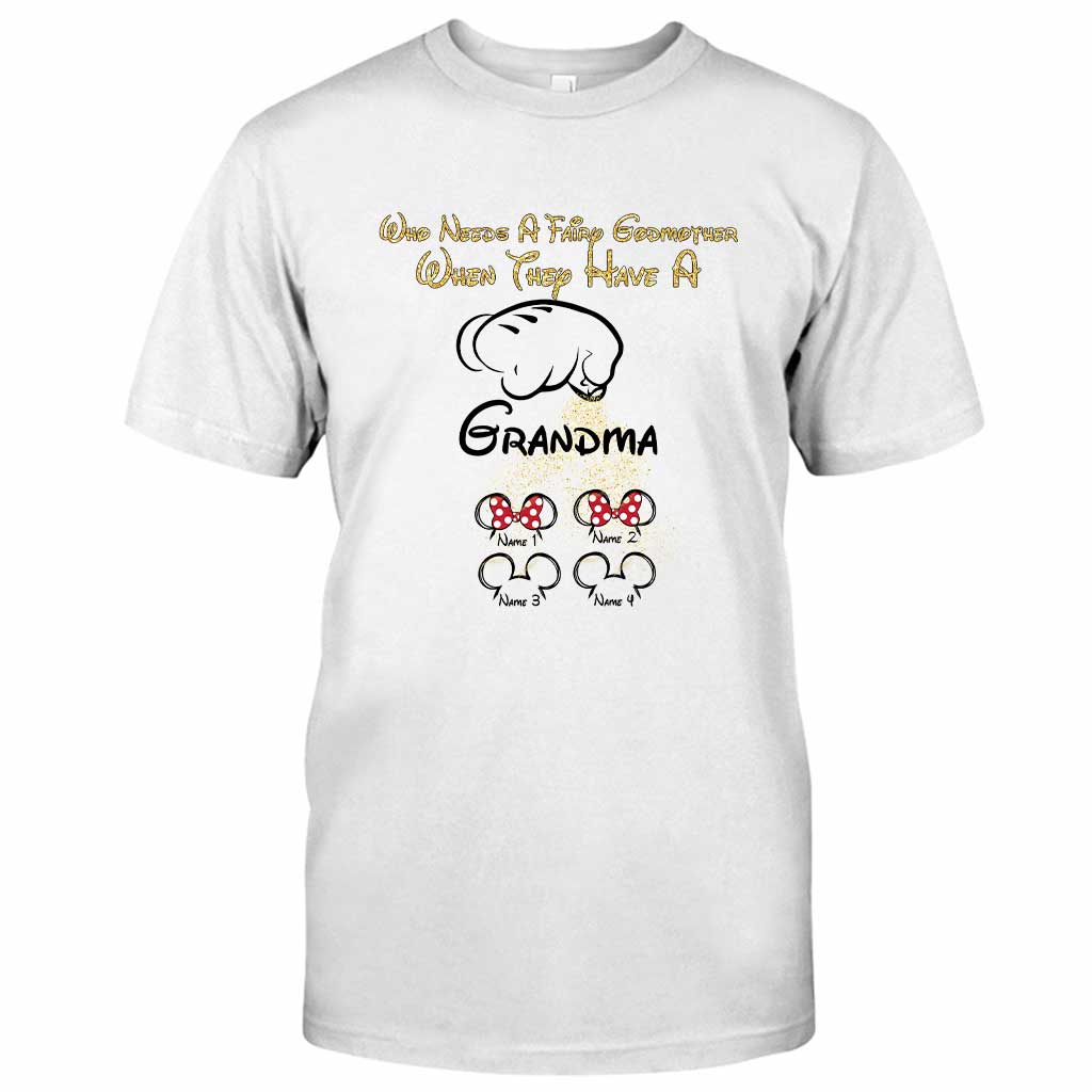 Who Needs A Fairy Godmother - Personalized Mother's Day Mouse T-shirt and Hoodie