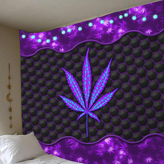 Magic Leaf - Personalized Weed Wall Tapestry