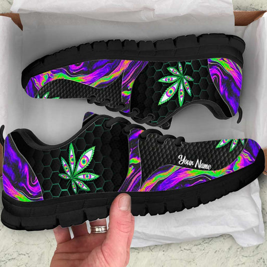 Eyes Get High - Personalized Weed Sneakers