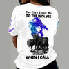 Witch Wolf You Can&#39;t Throw Me All Over T-shirt and Hoodie
