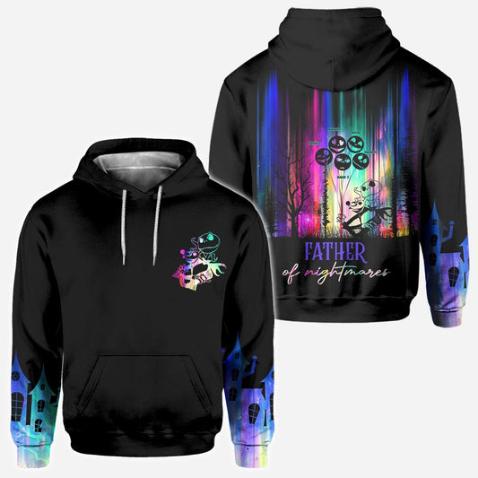 Father Of Nightmares - Personalized All Over T-shirt And Hoodie