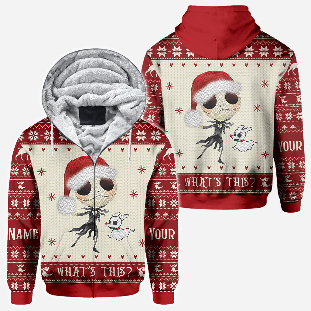 Never Too Old - Personalized Christmas Mouse All Over T-shirt and Hoodie