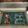 Wipe Your Hooves - Horse Doormat
