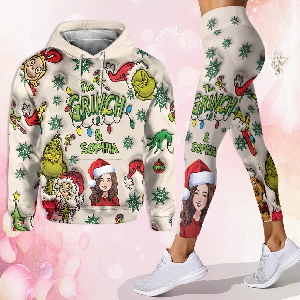 Merry Christmas - Personalized Stole Christmas Hoodie and Leggings