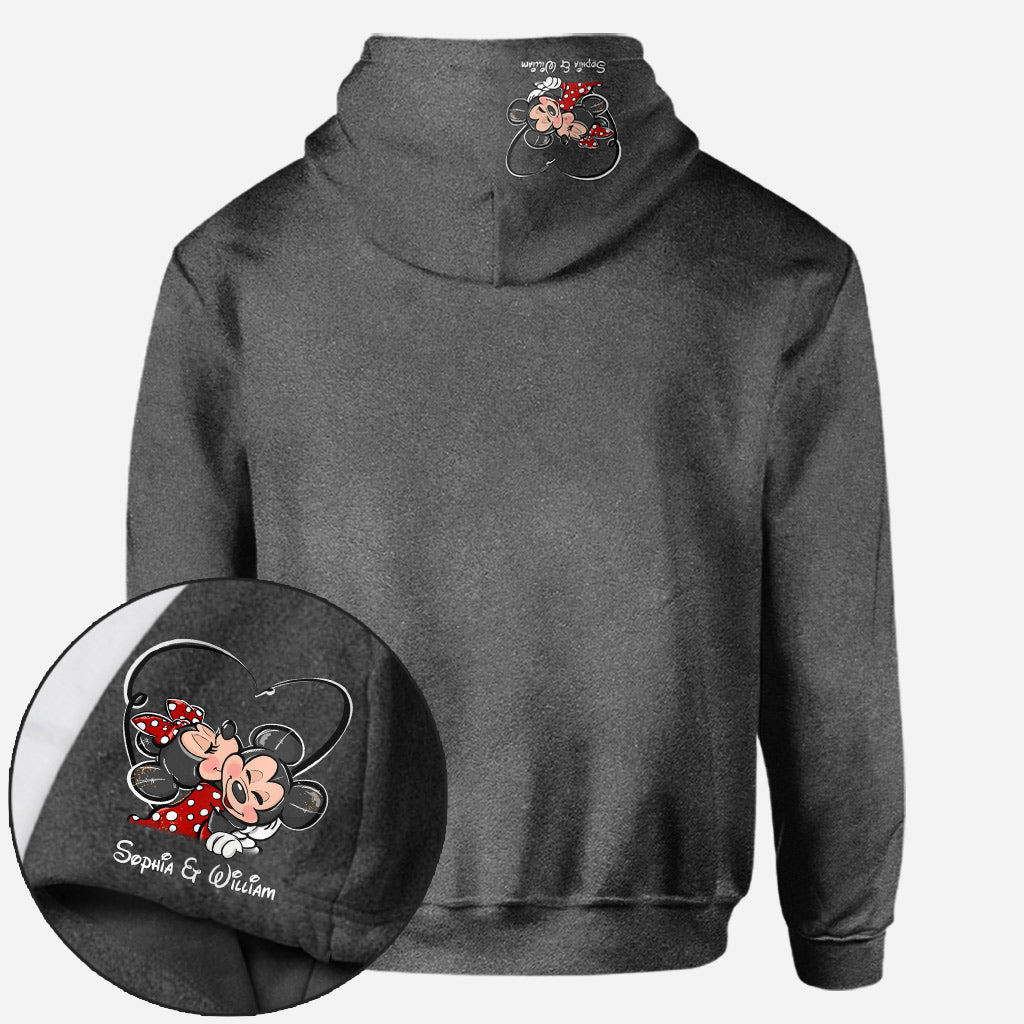 I’m Yours No Returns Or Refunds - Personalized Couple Mouse All Over T-shirt and Hoodie