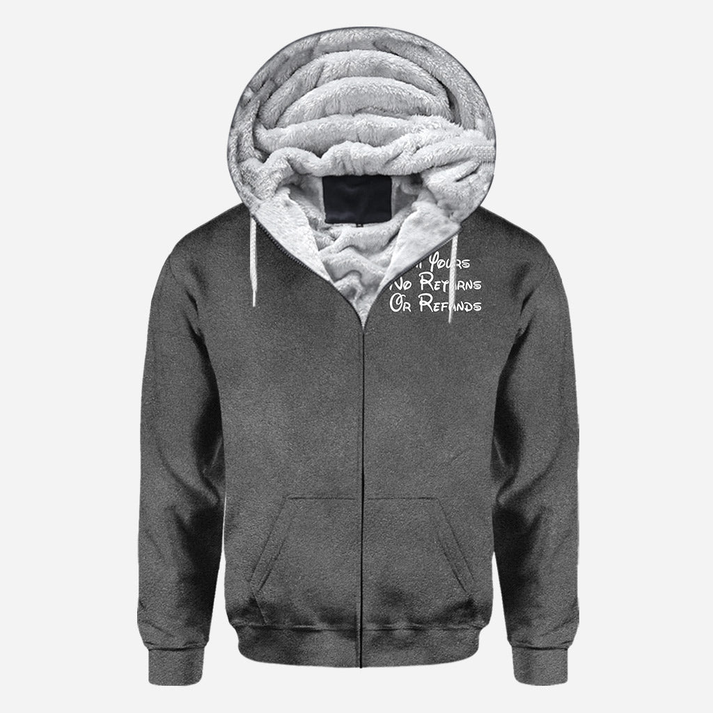 I’m Yours No Returns Or Refunds - Personalized Couple Mouse All Over T-shirt and Hoodie