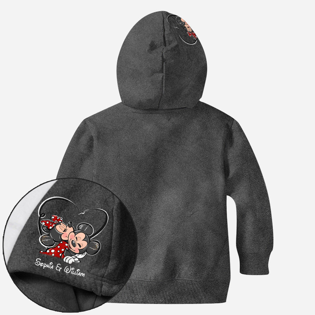 I’m Yours No Returns Or Refunds - Personalized Couple Mouse All Over T-shirt and Hoodie