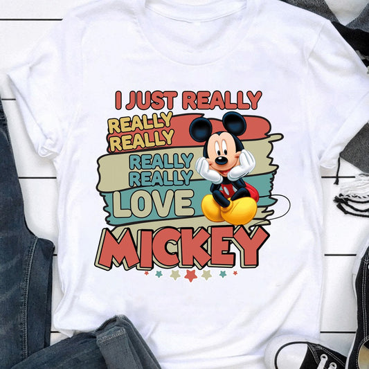 I Just Really Love Mouse Mouse T-shirt and Hoodie