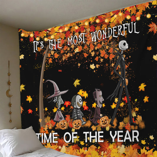 It's The Most Wonderful Time - Nightmare Wall Tapestry