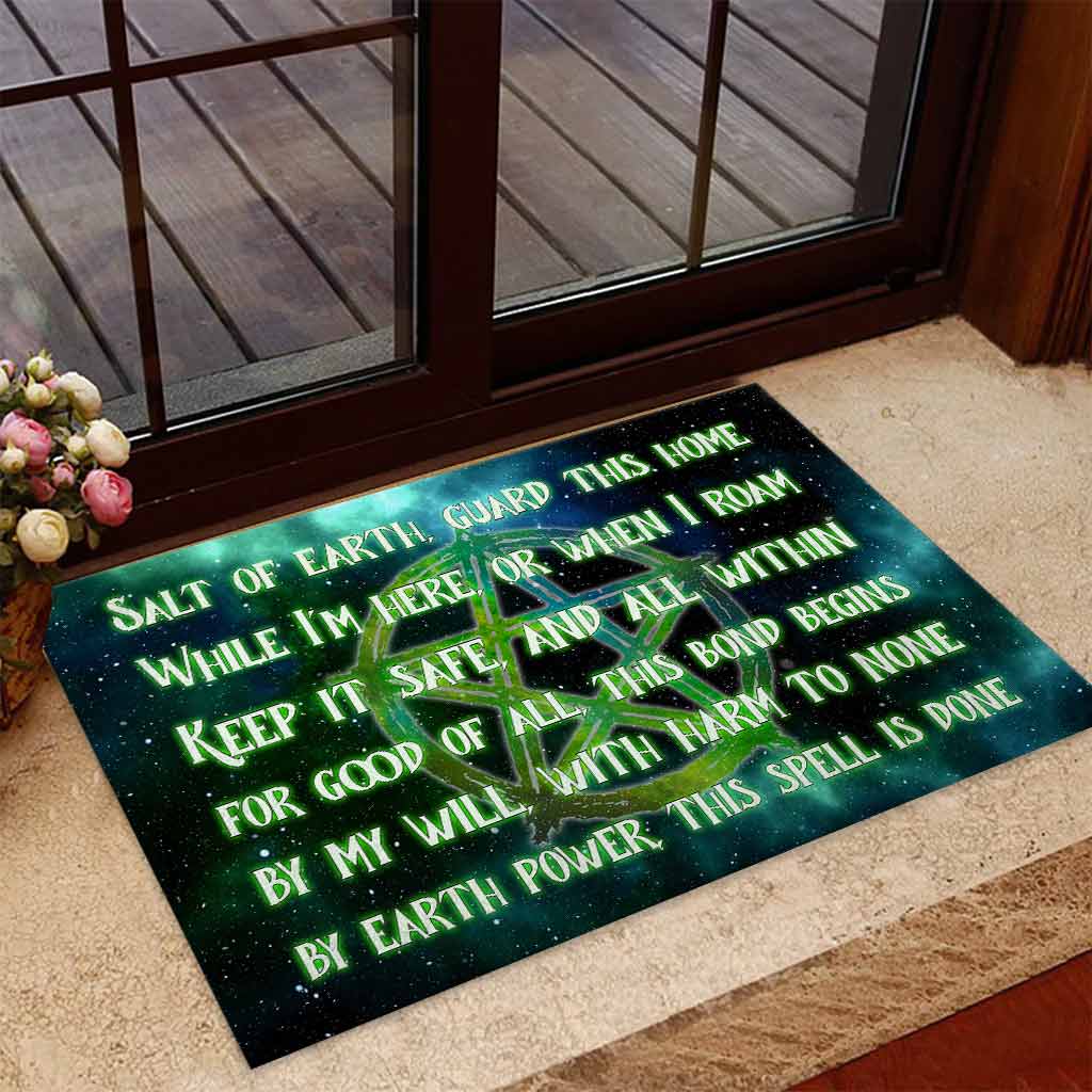 Salt Of Earth Guard This Home - Witch Doormat