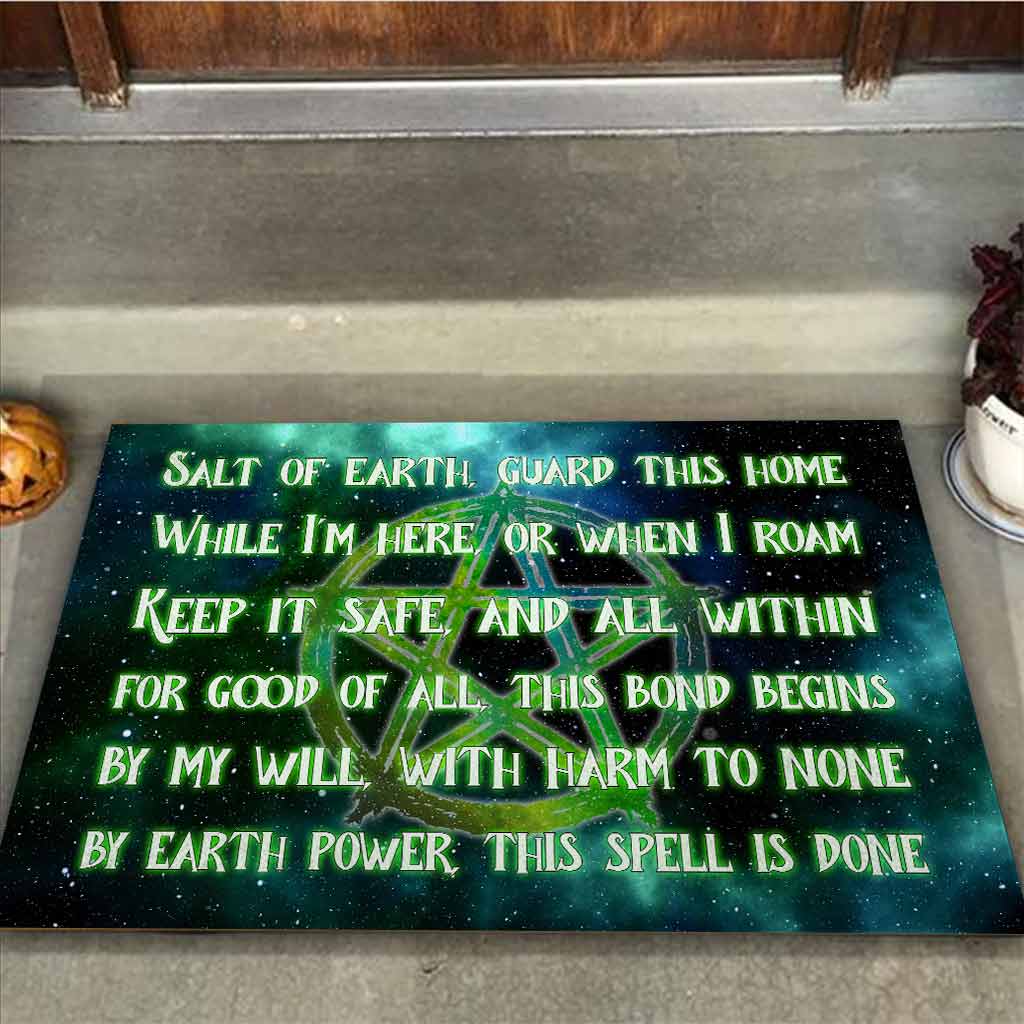 Salt Of Earth Guard This Home - Witch Doormat
