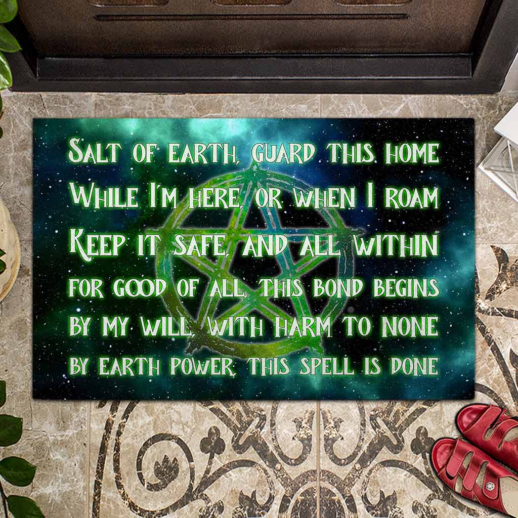 Salt Of Earth Guard This Home - Witch Doormat