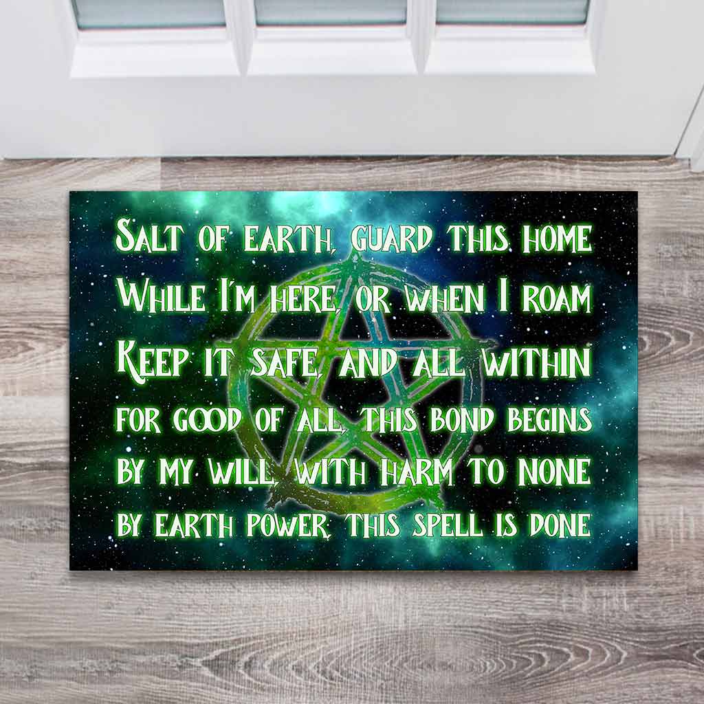 Salt Of Earth Guard This Home - Witch Doormat