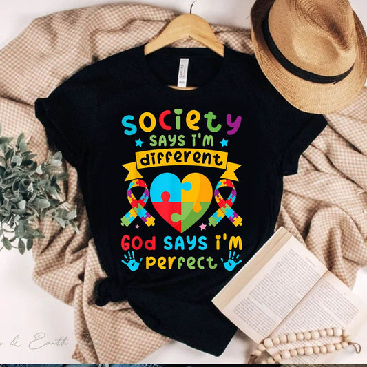 I'm Perfect Autism Awareness T-shirt and Hoodie 0523