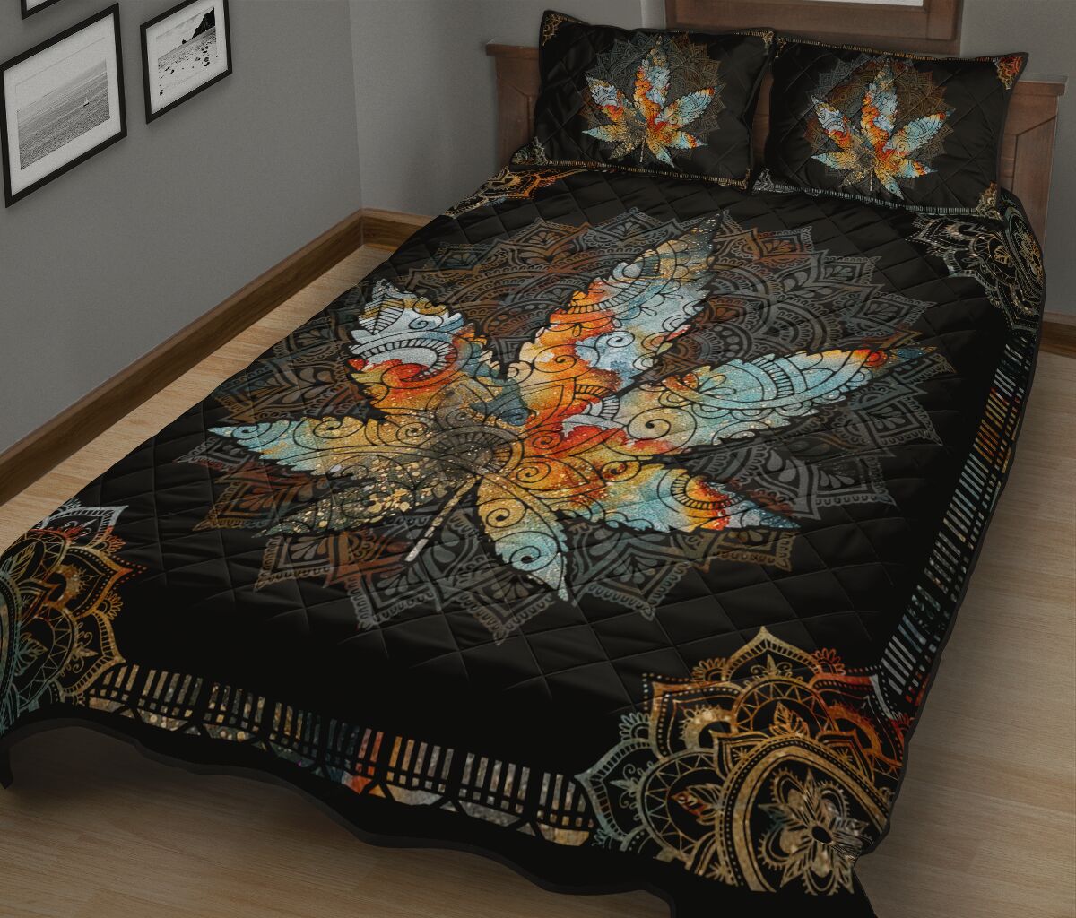 Vintage Mandala - Weed Quilt Set 0822