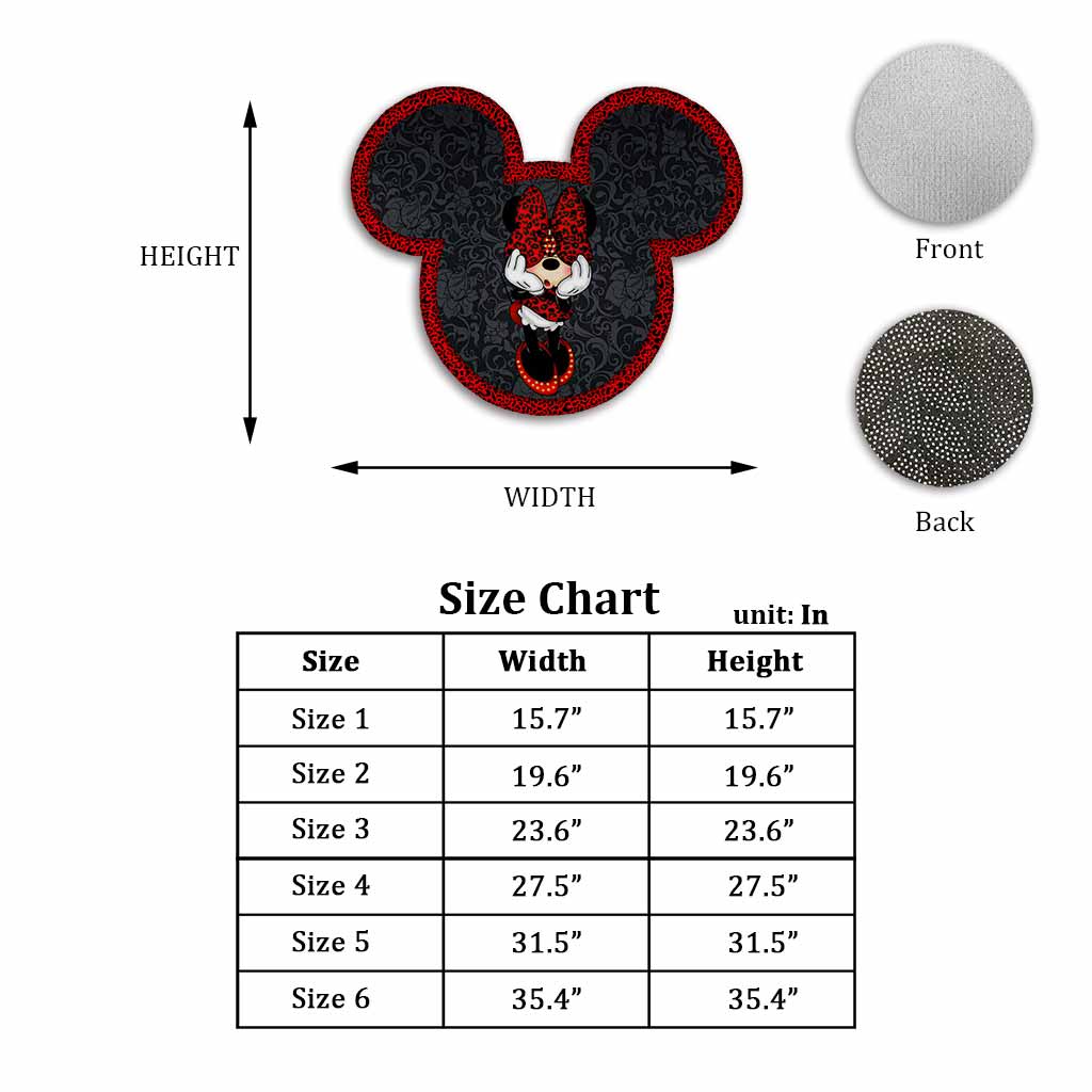 Magic Paradise - Mouse Shaped Doormat