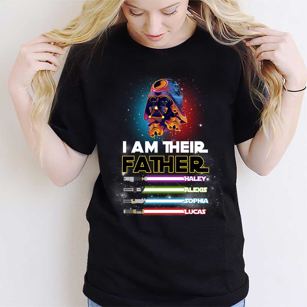 I Am Their Father - Personalized Gift For Father The Force T-shirt and Hoodie