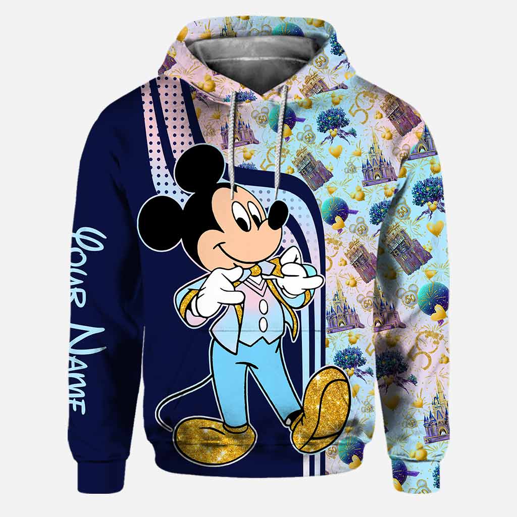 50 Years Of Magics - Personalized Mouse Hoodie and Leggings