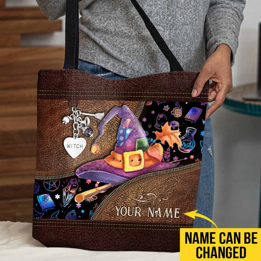 Witchy Vibes Personalized Tote Bag