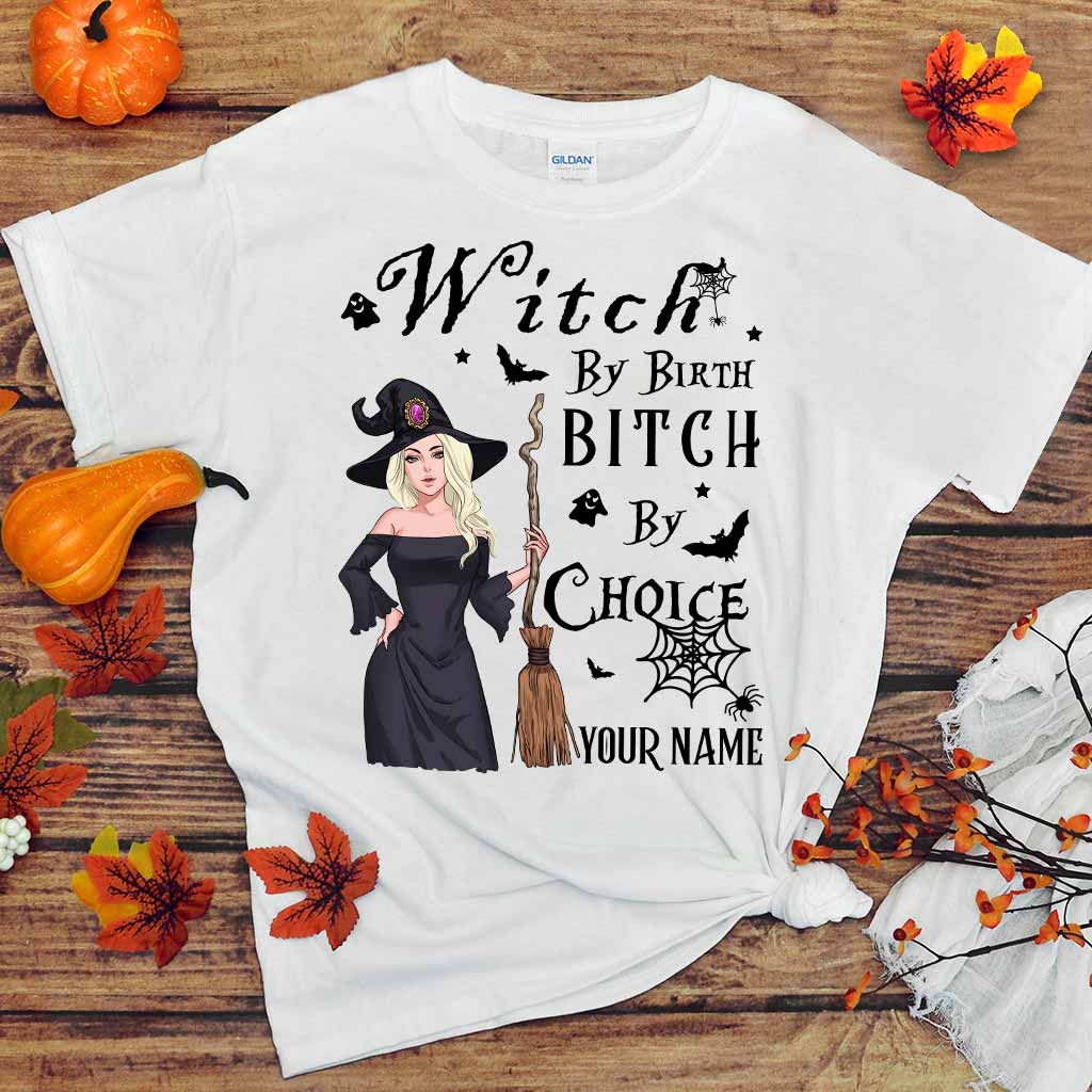 Witch By Birth - Personalized Witch T-shirt and Hoodie