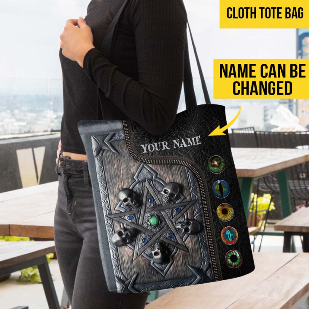 The Necromancer Pentagram Dark Witch Personalized Tote Bag