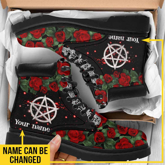 Mystical Witch 3D Printed Personalized All Season Boots