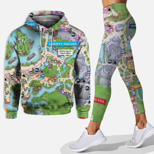 Magic Kingdom - Mouse Hoodie And Leggings