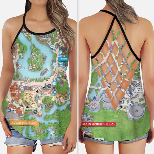 Magic Kingdom - Mouse Cross Tank Top