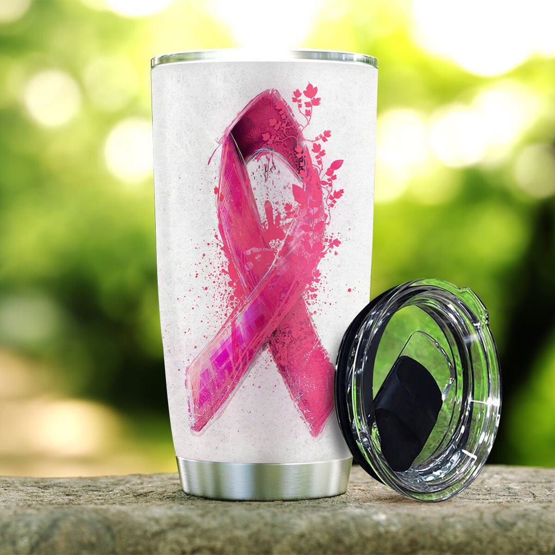 Black Woman - Breast Cancer Awareness Tumbler 0822