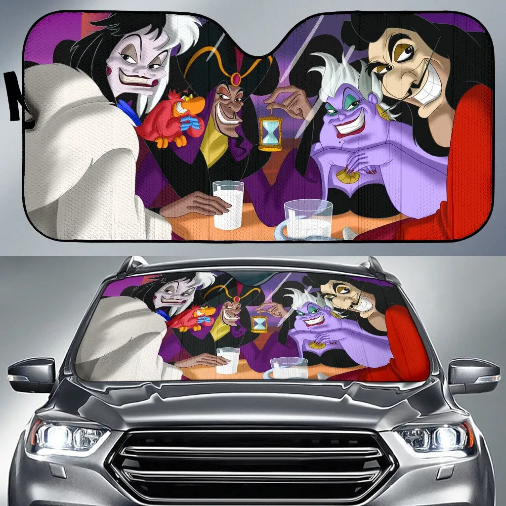 The Villians Mouse Car Sunshade 0823