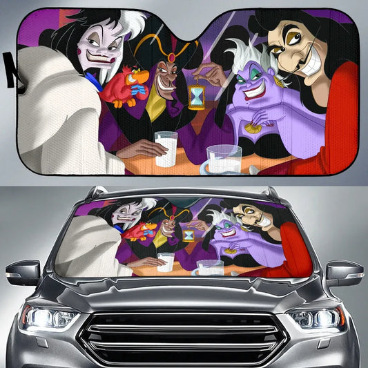 The Villians Mouse Car Sunshade 0823