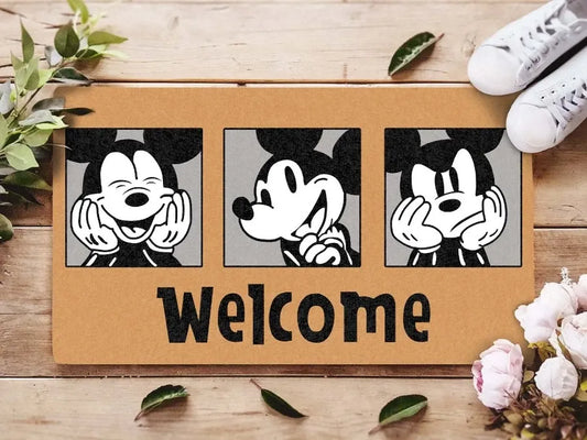 Welcome Home Mouse Doormat 0823