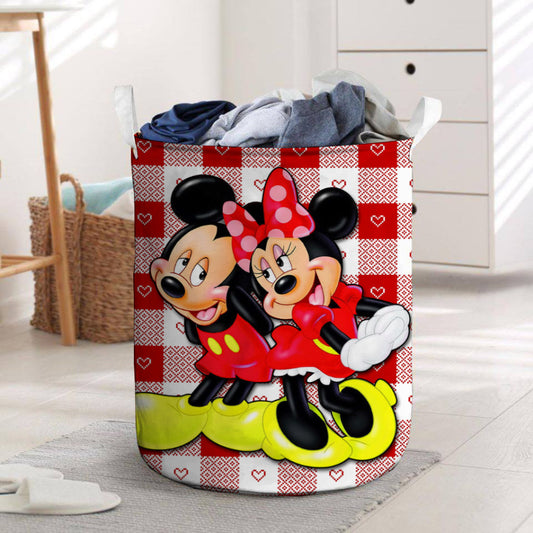 Mouse Couple Mouse Storage Basket 0823