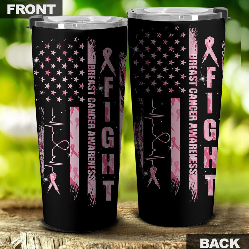 Fight Flag - Cancer Awareness Tumbler 0822