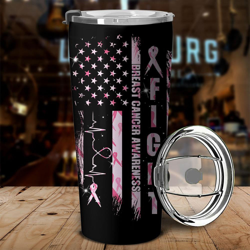 Fight Flag - Cancer Awareness Tumbler 0822