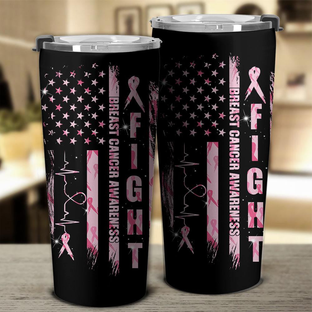 Fight Flag - Cancer Awareness Tumbler 0822
