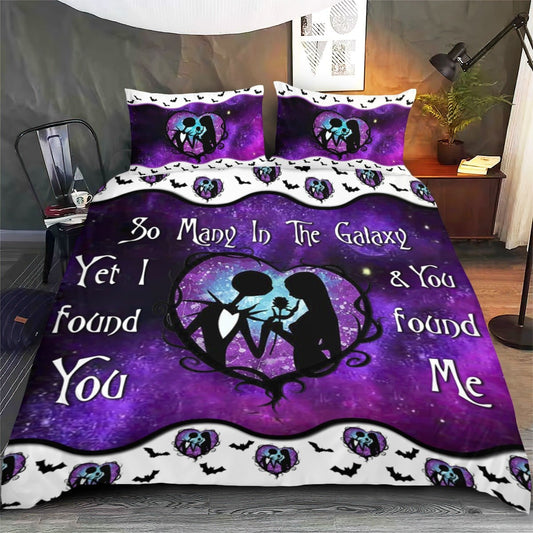 I Found You You Found Me Nightmare Bedding Set 0523