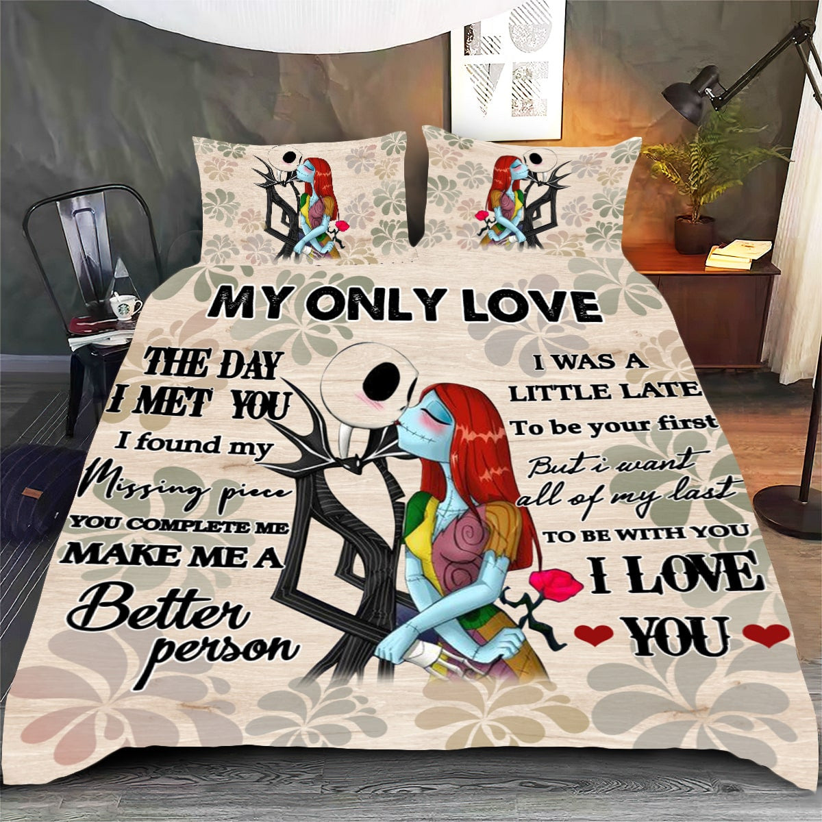 My Only Love Nightmare Bedding Set 0523