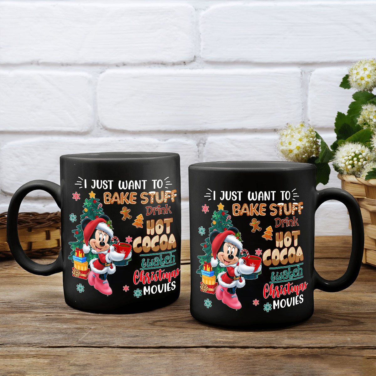 I Just Want To Bake Stuff - Mouse Mug 0823