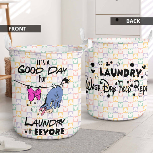 It's A Good Day For Laundry Mouse Storage Basket 0823
