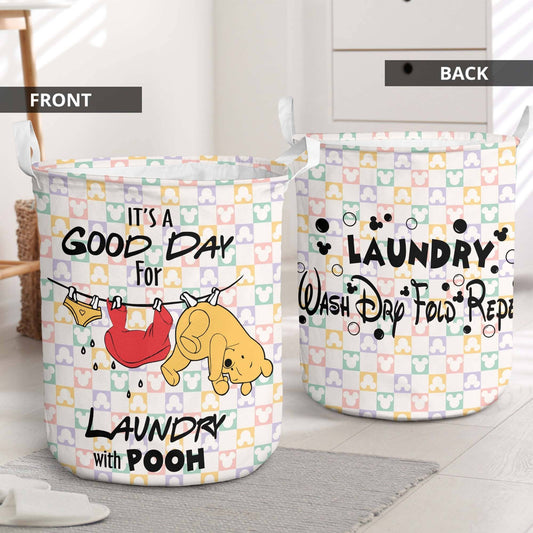 It's A Good Day For Laundry Mouse Storage Basket 0823