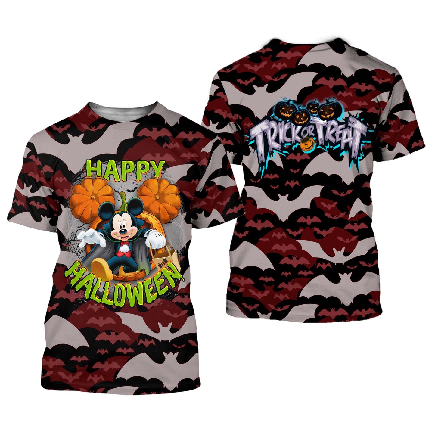 Happy Halloween Mouse All Over Shirt 0823