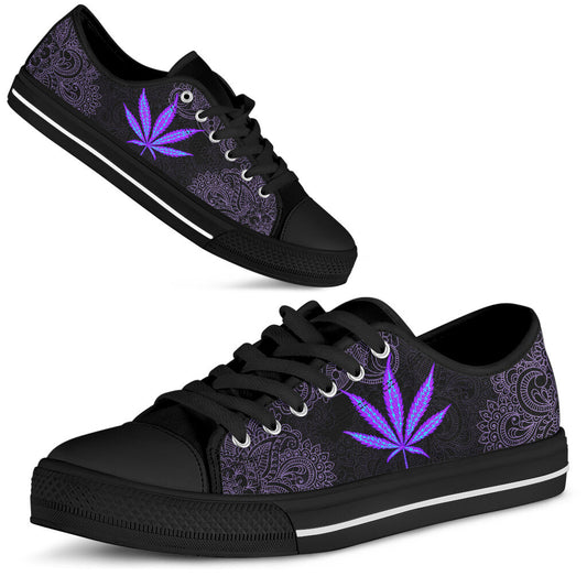 420 In My Blood - Weed Low Top Shoes 0822